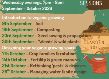 Online Veganic Food Growing Course